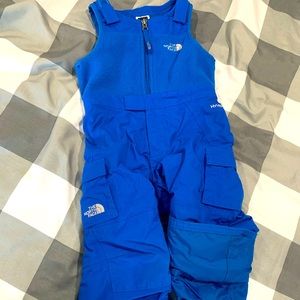 North Face Toddler adjustable insulated bibs